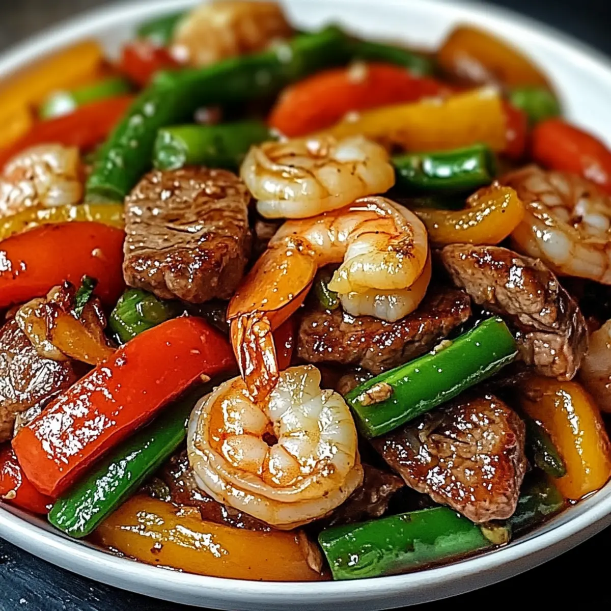 Steak and Shrimp Stir-Fry
