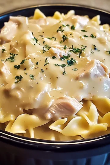 Crockpot Chicken and Noodles Recipe