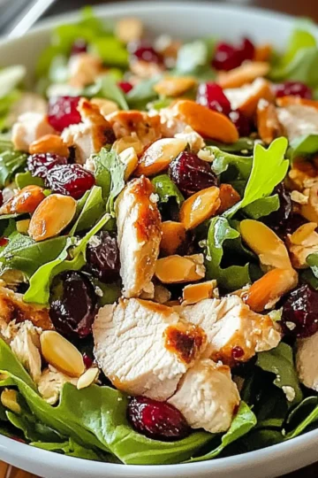 Asian Chicken Cranberry Salad
