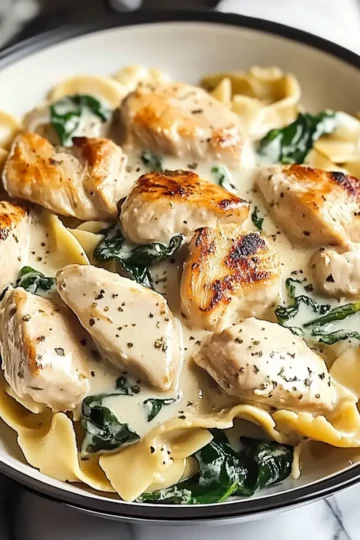 Dairy Free Chicken Alfredo