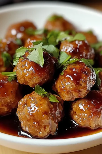 Sweet Chilli Minced Pork Meatballs