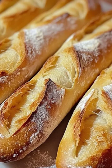 Crusty Mini Baguettes