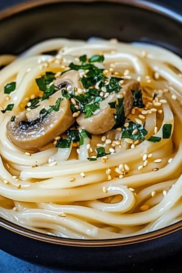 Creamy Miso Udon