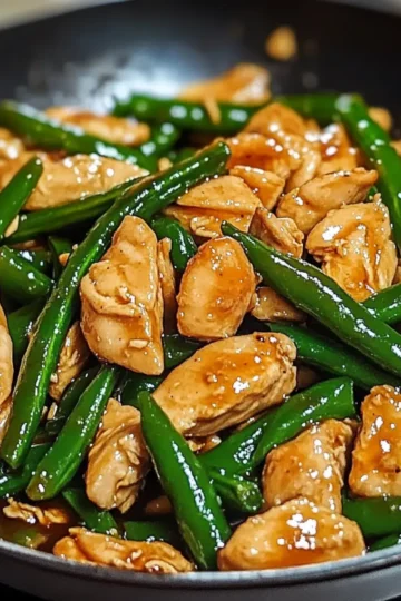 Chicken and Green Bean Stir Fry